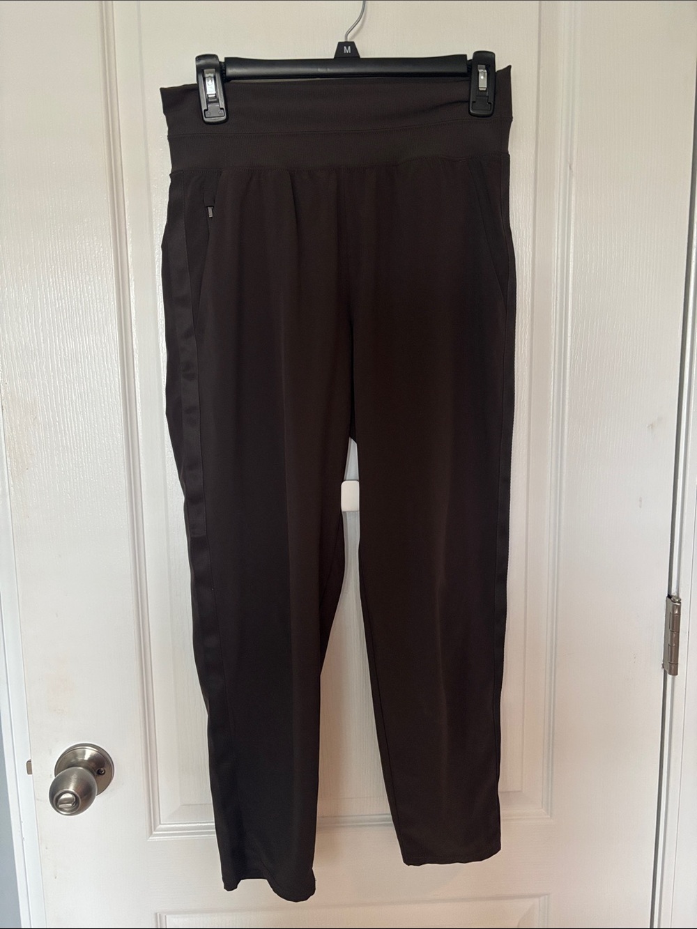 Athleta Dark Brown High-Waist Performance Leggings